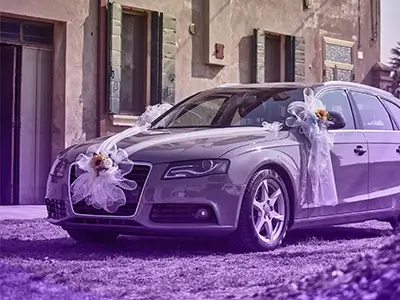 luxury car on rent for wedding in Delhi